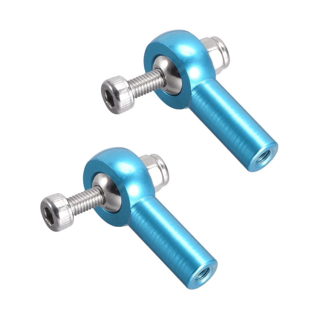 Uxcell 2 PCS M3/3mm 26mm Linkage Rod End Tie Rod End Ball Head Joint ...
