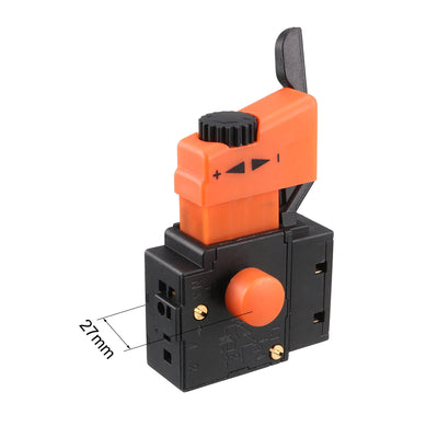 Harfington Uxcell Trigger Switch Electric Drill Hammer 250V 4-6A Tool Power Speed Control Push Button Switch