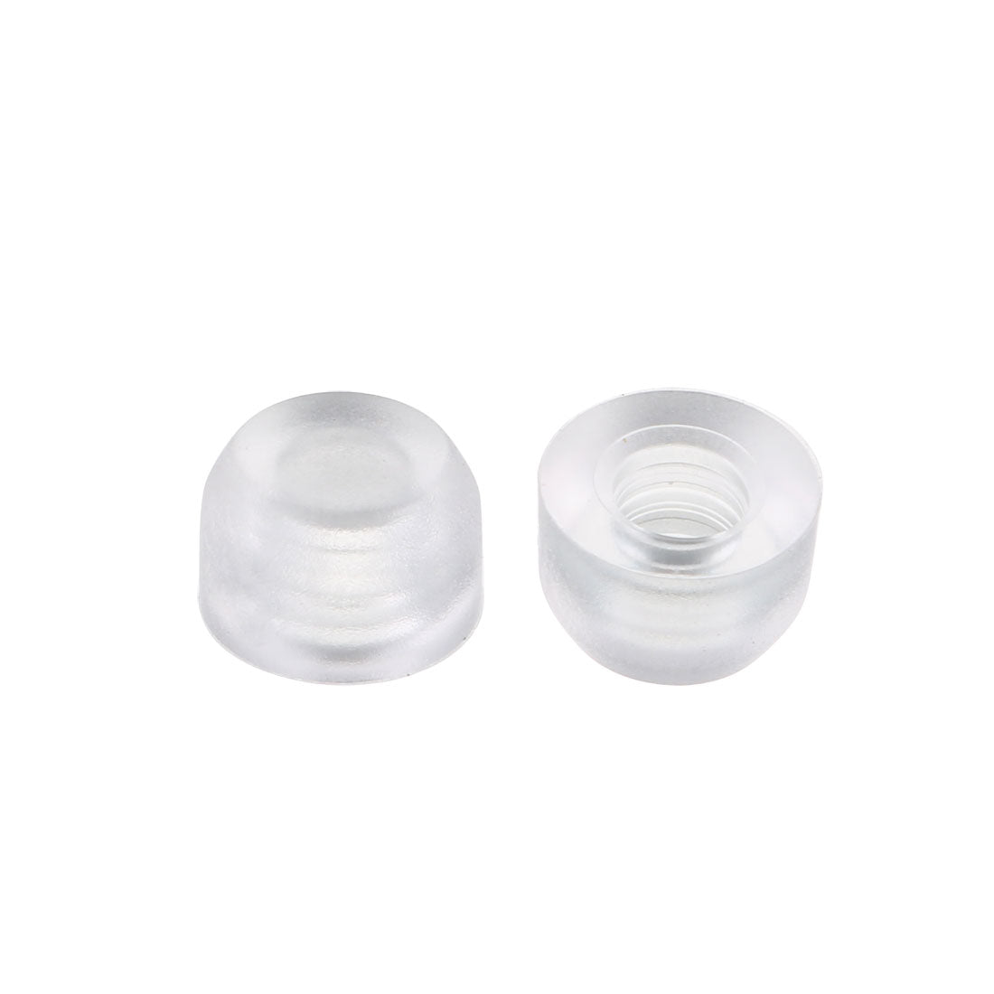 uxcell Uxcell 20pcs 3mm Hole Dia Plastic Pushbutton Tactile Switch Caps Cover Keycaps Protector Transparent for 6x6 Tact Switch