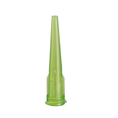 uxcell Uxcell Industrial Blunt Tip Tapered Dispensing Fill Needle 14ga X 1.26" Olive 120pcs