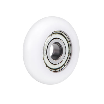 Harfington Uxcell 625ZZ Plastic Coated Ball Bearing 5x23x7mm for Door Windows Furniture Pulley