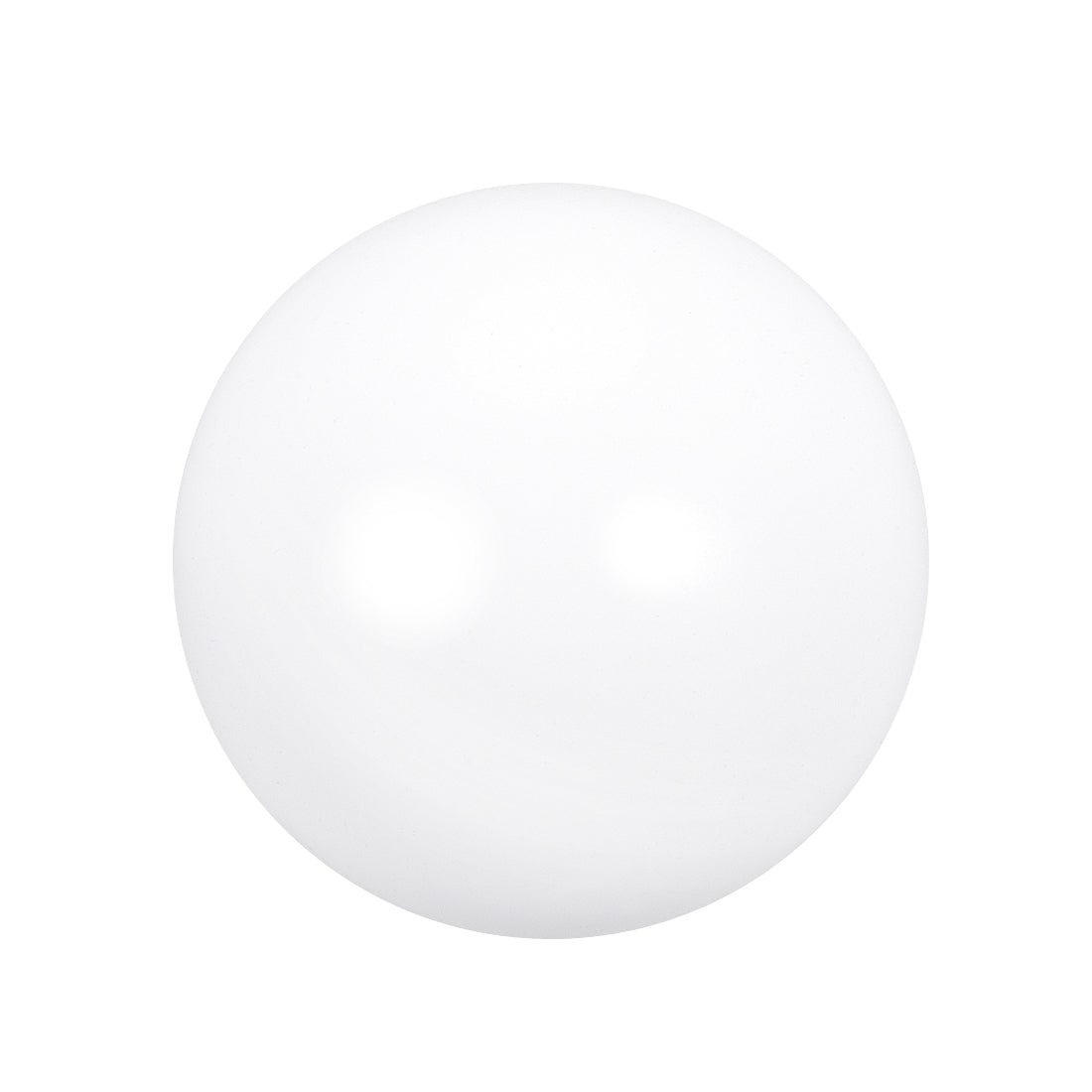 uxcell Uxcell PTFE Ball, 32mm Diameter, Ground Finish, Diaphragm Pneumatic Pump White