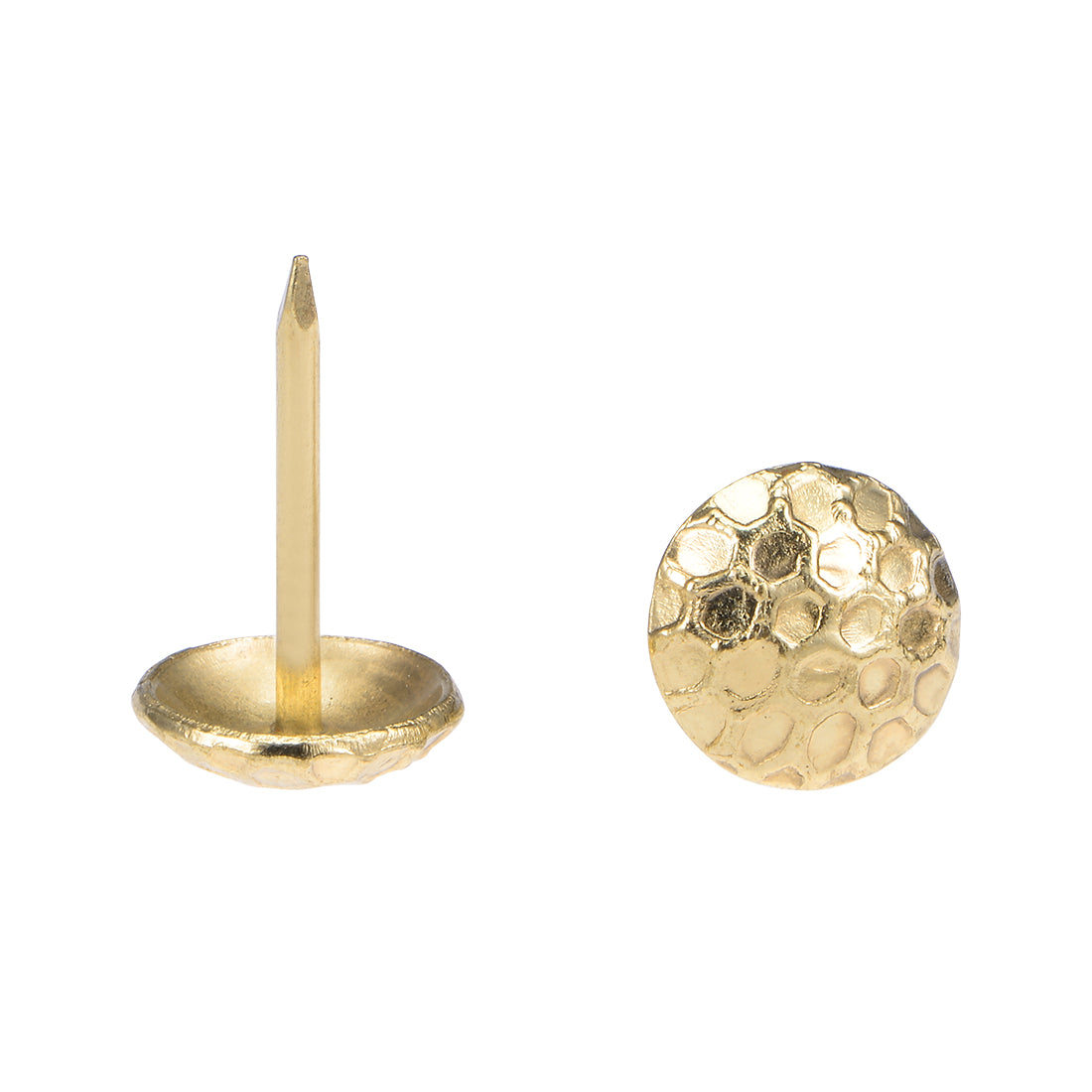 Uxcell Upholstery Nails Tacks 7/16-Inch Head Dia Antique Round Thumb ...