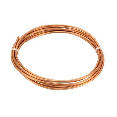 Harfington Uxcell Refrigeration Tubing 6.5Ft 2 Meter Copper Tubing Coil