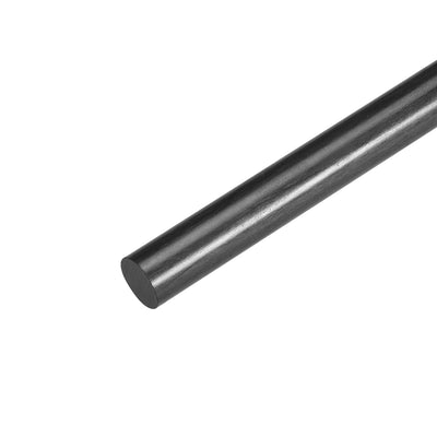 Harfington Uxcell 2pcs 8mm Carbon Fiber Rod For RC Airplane Matte Pole US, 400mm 15.7 inch