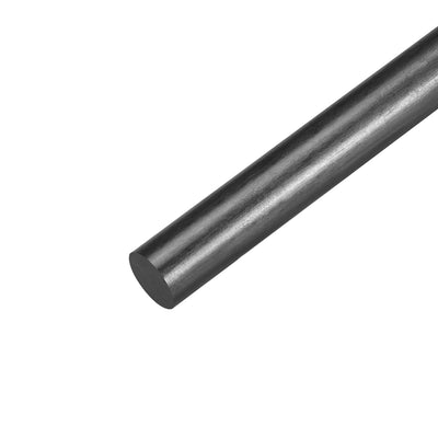 Harfington Uxcell 12mm Carbon Fiber Rod For RC Airplane Matte Pole US, 200mm 7.8 inch