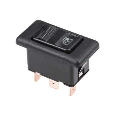 Harfington Uxcell 5 Pins Car Window Switch Car Control Master Rocker Switches Momentary DC 12V