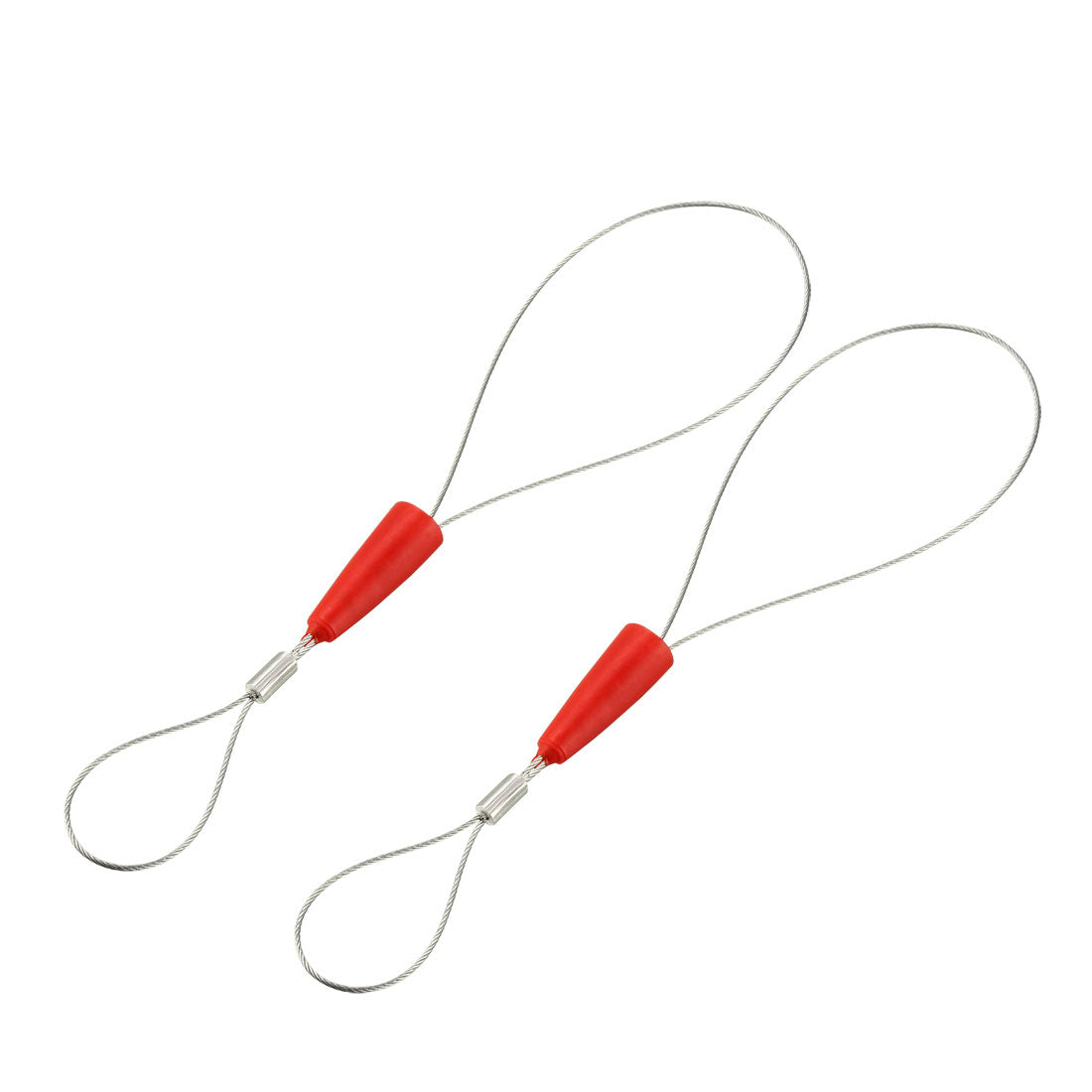 Uxcell 2PCS Universal Wire Traction Fish Tape Fastener Tool Steel Rope ...