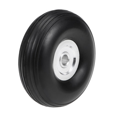 Harfington Uxcell Tire and Wheel Sets for RC Car Airplane,PU Sponge Tire with Aluminum Alloy Hub,1.5"