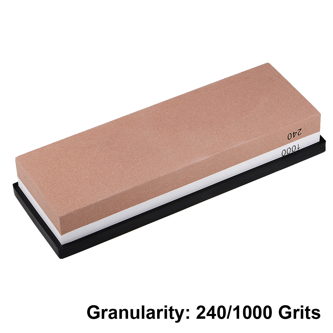uxcell Uxcell Double-Sided Whetstone Knives Sharpener Sharpening Stone 240/1000 Grit for Scissors Razors Carving Tool