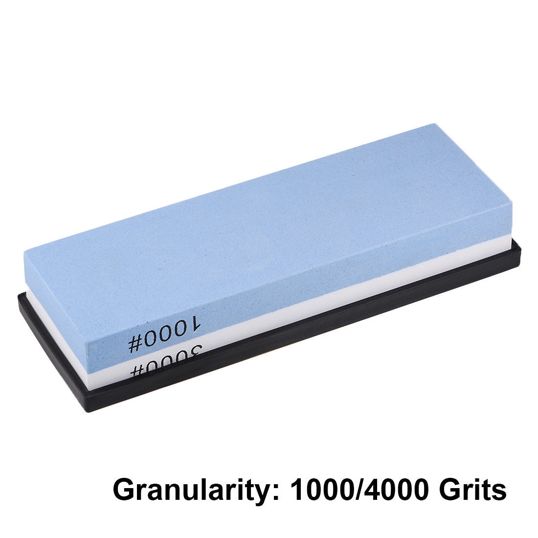 uxcell Uxcell Double-Sided Whetstone Knives Sharpener Sharpening Stone 1000/3000 Grit for Scissors Razors Carving Tool