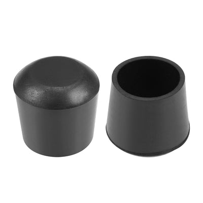uxcell Uxcell Rubber Furniture Caps 28mm Inner Diameter Round Table Chair Legs Covers 4 Pcs