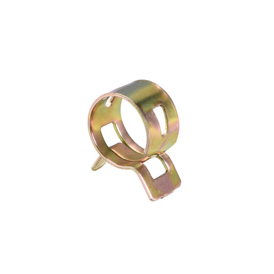 Harfington Uxcell Hose Clamps, Spring Band Type Clips for Fuel Line Replacement