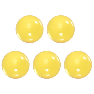 Harfington Uxcell 35mm Diameter Acrylic Ball Clear/Transparent Sphere Ornament 1.4 Inches 5 Pcs