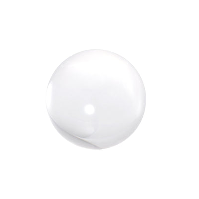 Harfington Uxcell 10mm Diameter Acrylic Ball Clear/Transparent Sphere Ornament 0.4 Inches