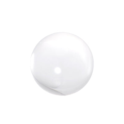 Harfington Uxcell 10mm Diameter Acrylic Ball Clear/Transparent Sphere Ornament 0.4 Inches