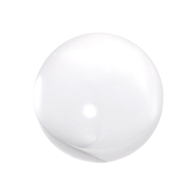 Harfington Uxcell 40mm Diameter Acrylic Ball Black Sphere Ornament 1.6 Inches