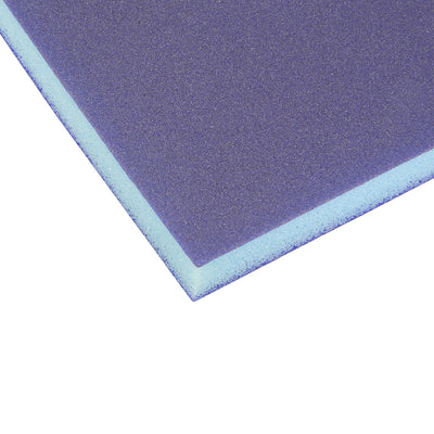 Harfington Uxcell Sanding Sponge, Medium Grit 220 Grit Sanding Block Pad, 4.72" x 3.86" x 0.47" Size Blue 8pcs