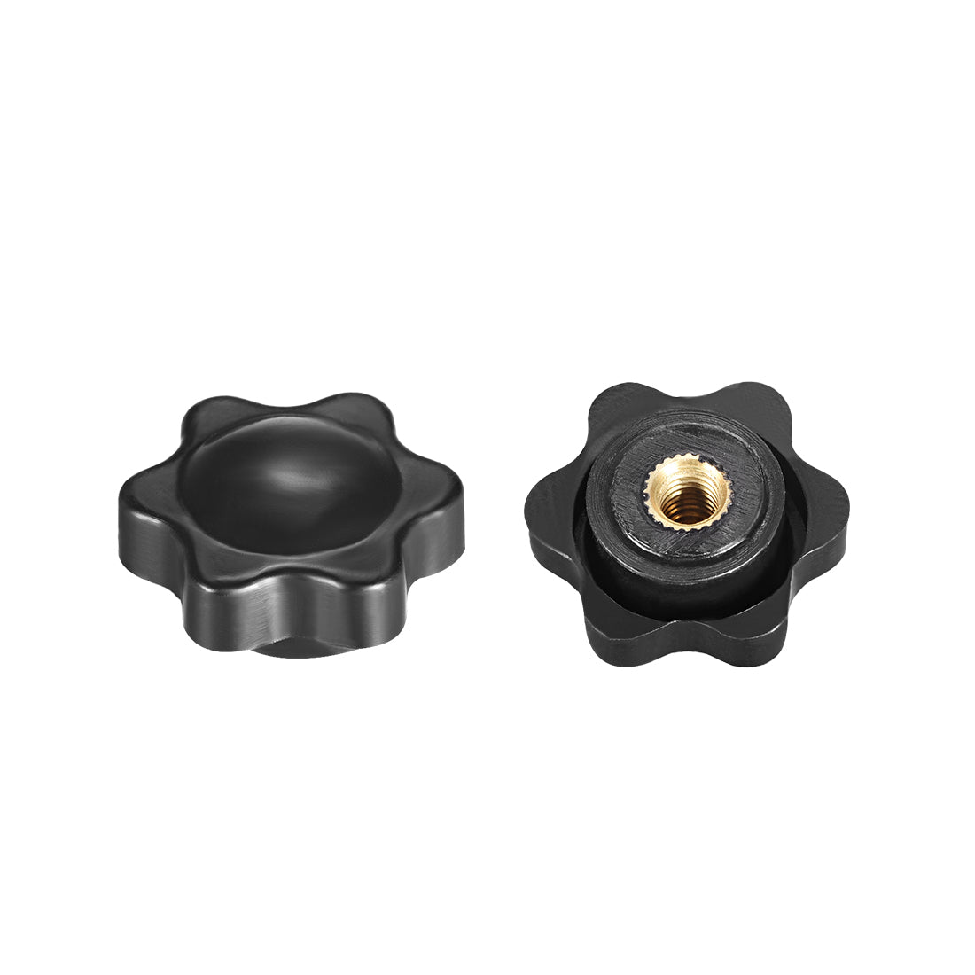 Uxcell Clamping Handle Gripandles Screw Knobs Handgrips Star Knob