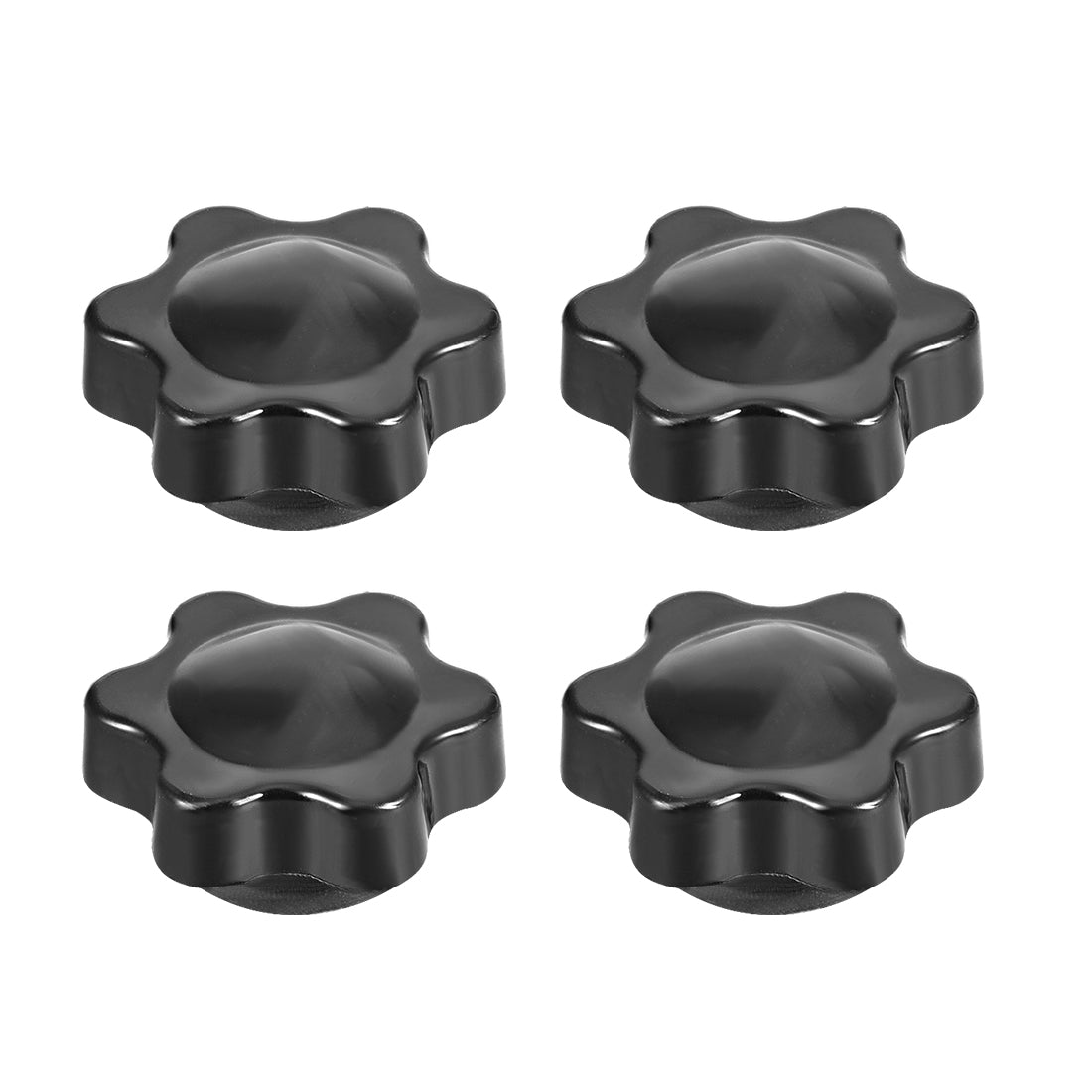 uxcell Uxcell Clamping Handle Gripandles Screw Knobs Handgrips Star Knob Female Thread 4pcs