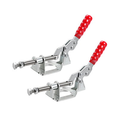 Harfington Uxcell 2 Pcs Hand Tool Pull Push Action Toggle Clamp Quick Release Clamp 330 Lbs/150kg Holding Capacity 32mm Stroke