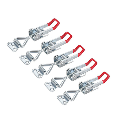 Harfington Uxcell 5 Pcs Hand Tool Latch Action Toggle Clamp Quick Release Clamp 330 lbs/150kg Holding Capacity