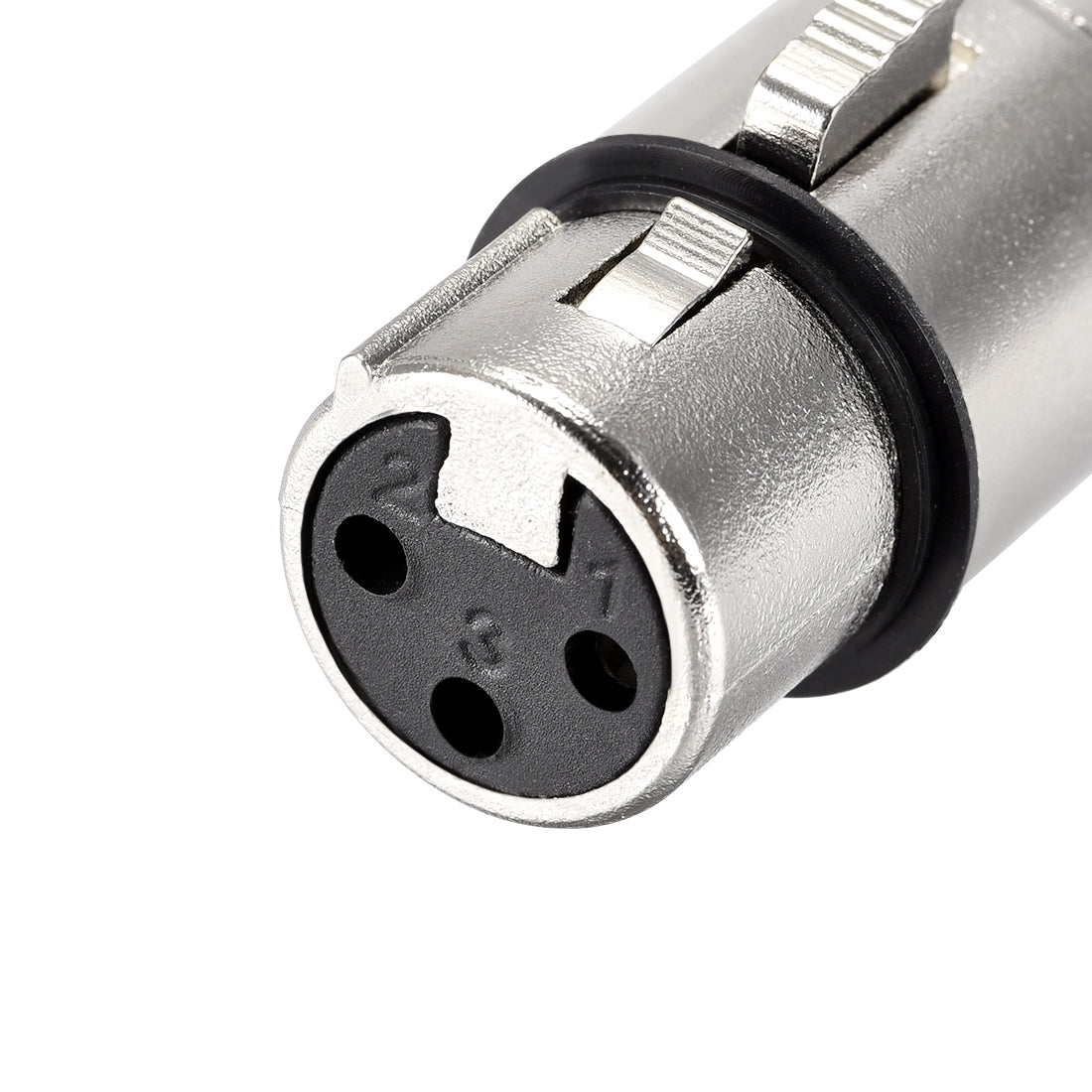 uxcell Uxcell XLR Female to 1/8" Male TRS Adapter,Gender Changer - XLR-F to 3.5mm Coupler	Adapters,Microphone Plug In Audio Connector,Mic Female Plug
