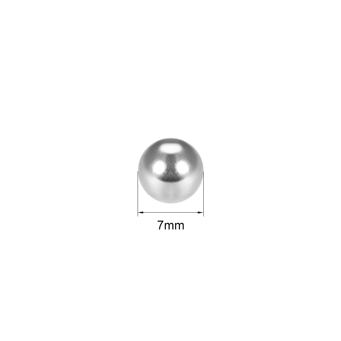 uxcell Uxcell 4.5mm Precision Chrome Steel Bearing Balls G25 100pcs