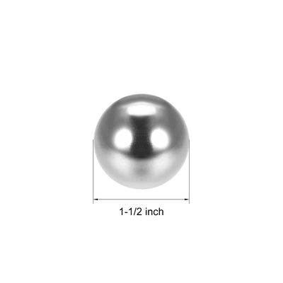 Harfington Uxcell 1-1/2 Inch Precision Chrome Steel Bearing Balls G25 2pcs