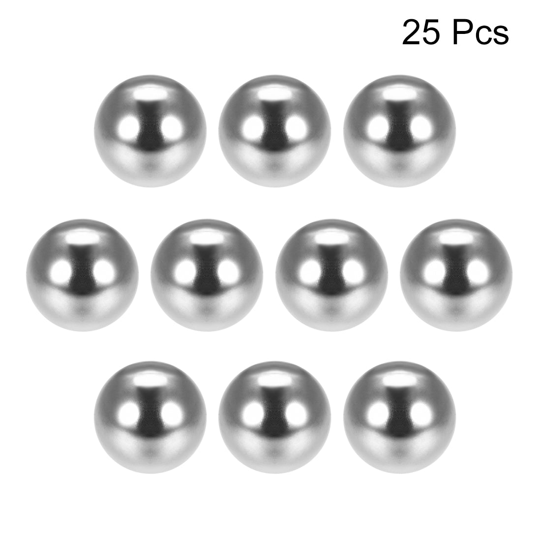 uxcell Uxcell 3/8 Inch Precision Chrome Steel Bearing Balls G25 25pcs