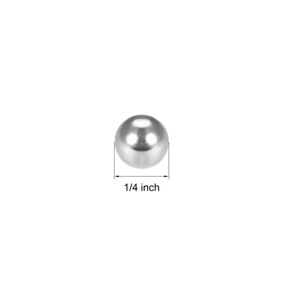 Harfington Uxcell Precision Balls 3/8" Solid Chrome Steel G25 for Ball Bearing Wheel 100pcs