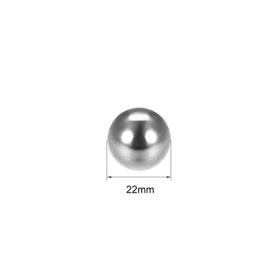 Harfington Uxcell 20mm Precision Chrome Steel Bearing Balls G25 3pcs