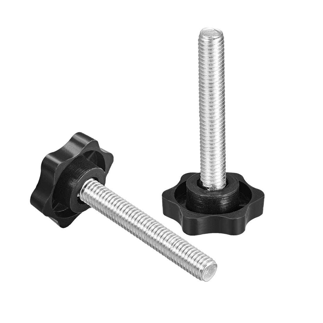 uxcell Uxcell Clamping Handle Screw Knobs Handle Star Knob  Male Thread