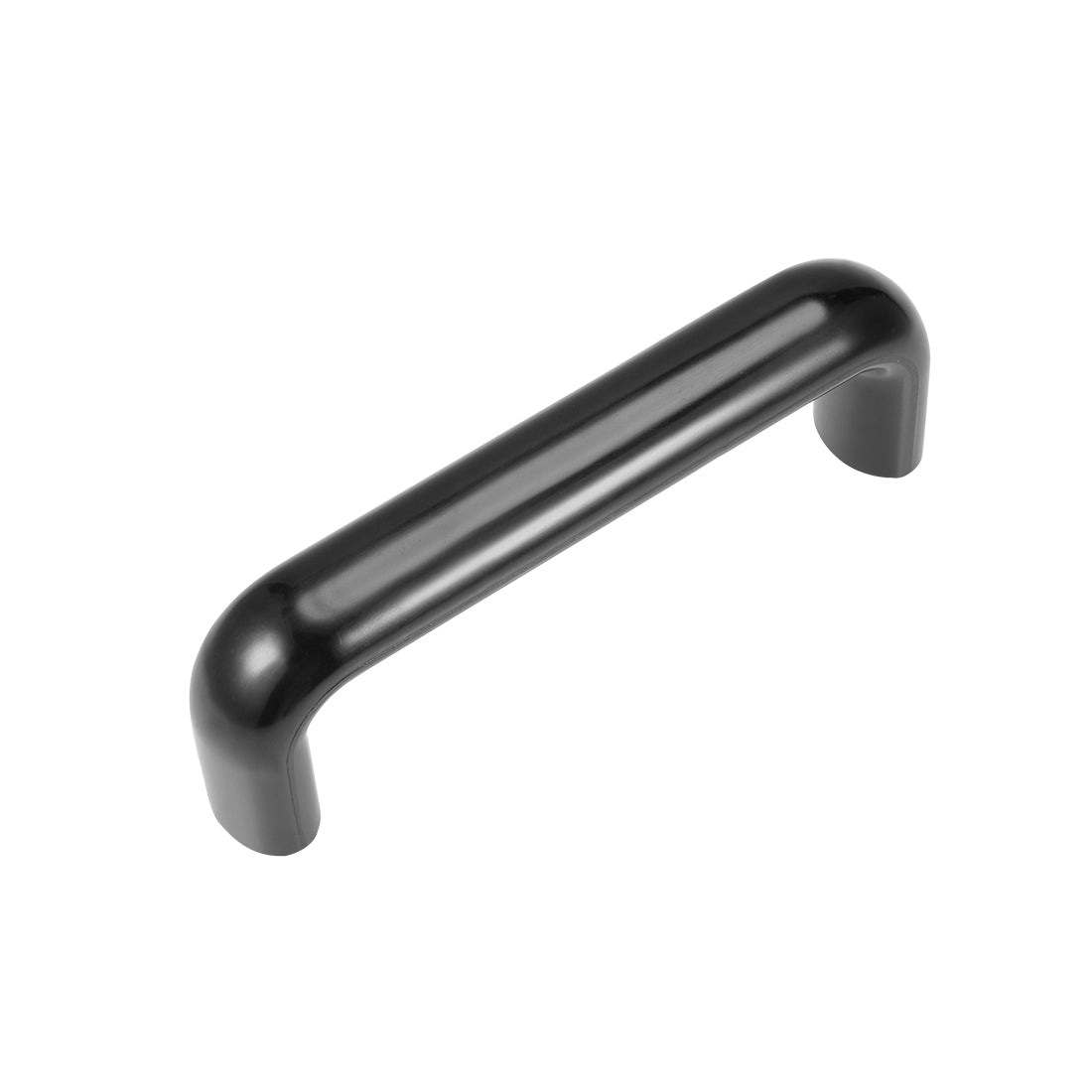 uxcell Uxcell Bakelite Plastic Pulls Handle 160mm Hole Centers Black for Industrial Machine