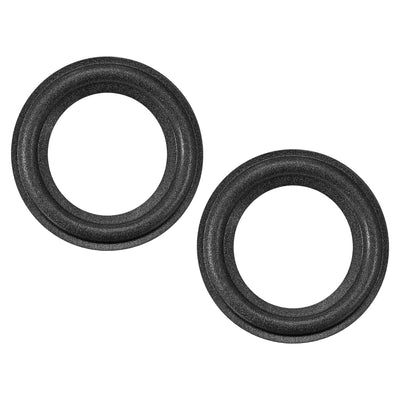 uxcell Uxcell 2.5"  2.5 Inches Foam Edge Surround Rings Replacement Parts for 2pcs