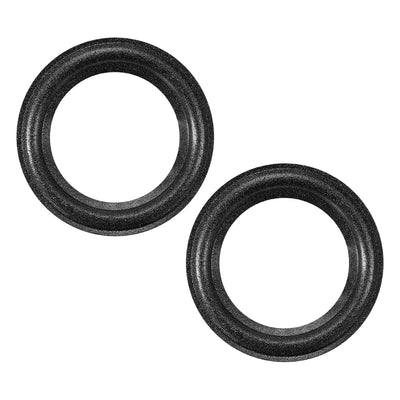 Harfington Uxcell 2"  2 inches Speaker Foam Edge Surround Rings Replacement Parts for Speaker Repair or DIY 2pcs