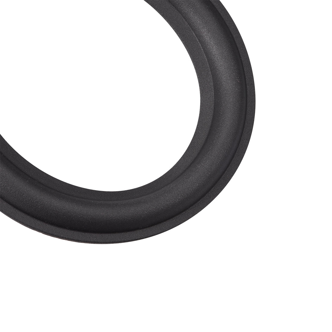 uxcell Uxcell 2.75" 2.75 Inch Rubber Edge Surround Rings Replacement Part for 4pcs