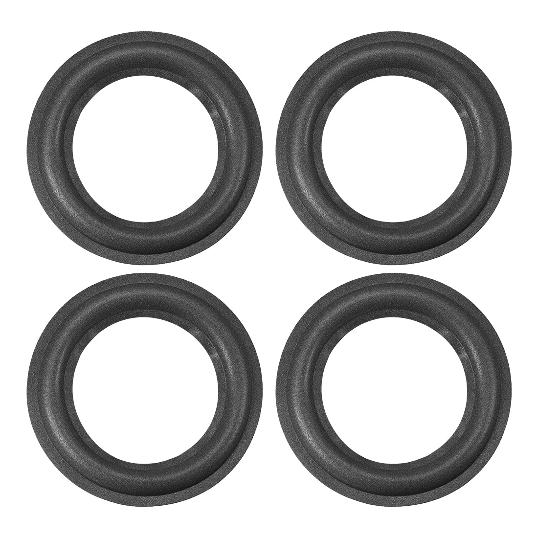 uxcell Uxcell 4.5" 4.5 inch Speaker Foam Edge Surround Rings Replacement Parts for Speaker Repair or DIY 4pcs