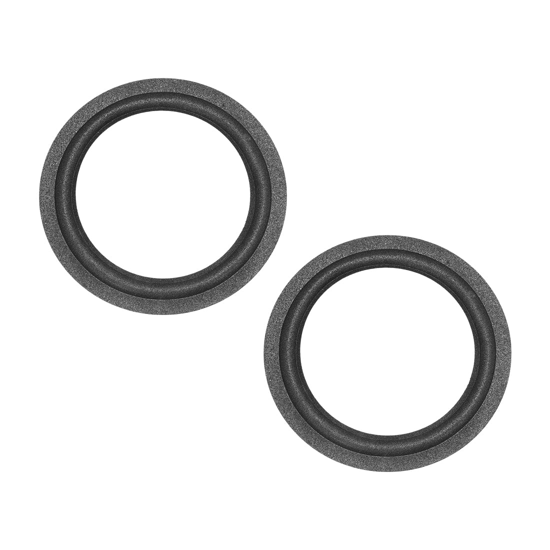 uxcell Uxcell 4.5" 4.5 inch Speaker Foam Edge Surround Rings Replacement Part for Speaker Repair or DIY 2pcs