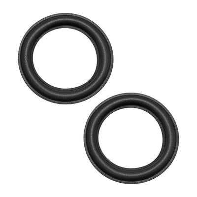 uxcell Uxcell 5.2 Inch Speaker Foam Edge Surround Rings Replacement Parts for Speaker Repair or DIY 2pcs