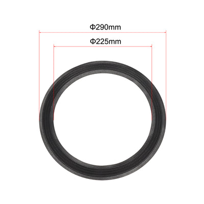 Harfington Uxcell 12 inch Speaker Cloth Edge Surround Rings Replacement Part for Speaker Repair or DIY