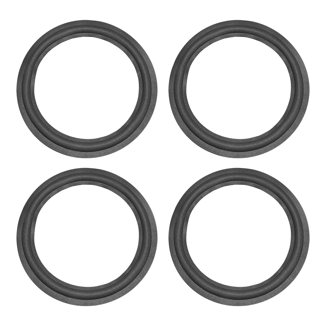 uxcell Uxcell 12 inch Foam Speaker Edge Surround Ring Replacement Parts for Speaker Repair or DIY 4pcs