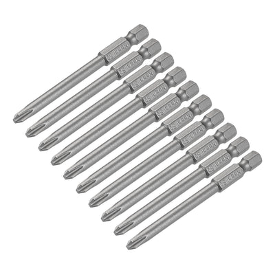 Harfington Uxcell Magnetic Phillips Screwdriver Bits, Hex Shank S2 Power Tool Kit