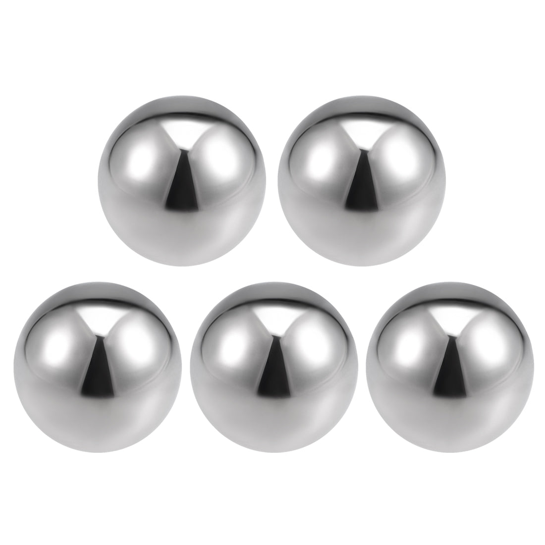 Uxcell Uxcell 41mm(1.61") Dia 304 Stainless Steel Hollow Ball for Home Garden Decoration 16pcs