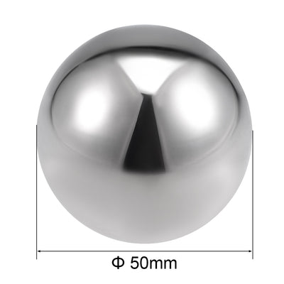 Harfington Uxcell 41mm(1.61") Dia 304 Stainless Steel Hollow Ball for Home Garden Decoration 16pcs