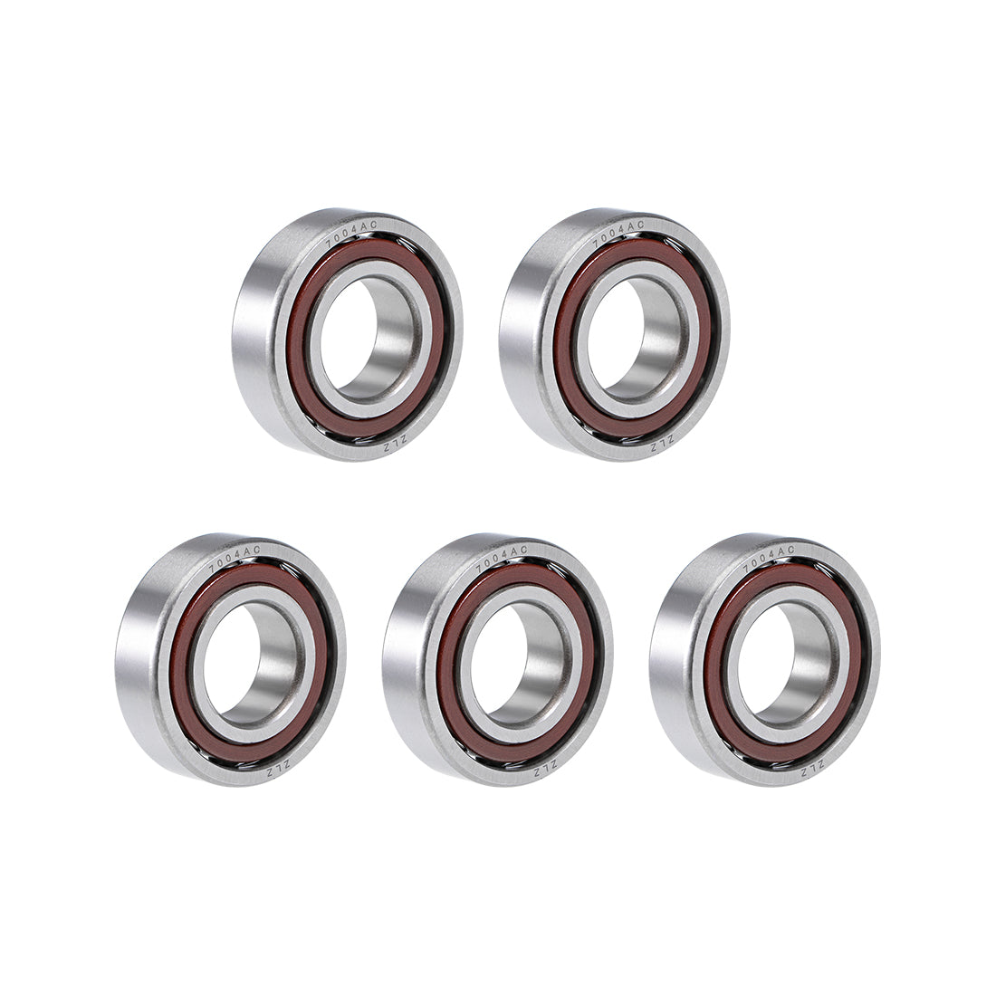Uxcell Uxcell 7000AC Angular Contact Ball Bearing 10x26x8mm, Single Row, Open, 25° Contact Angle