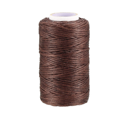 Harfington Uxcell Leather Sewing Thread, Waxed Thread, Hand Stitching Thread for Hand Sewing Leather and Bookbinding