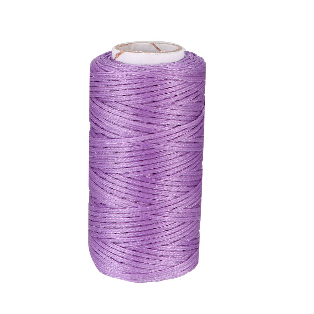 Uxcell Uxcell Crafts 150D 1mm Leather Sewing Stitching Flat Waxed Thread String Cord (150D 1mm 50M, Fuchsia )