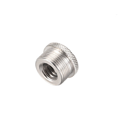 Harfington Uxcell 3/8” Female To 5/8" Male Threaded Screw Adapter For Microphone Stand 1pcs