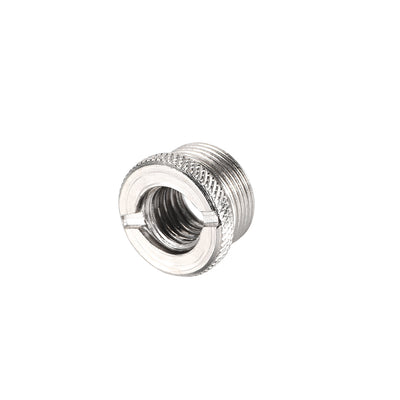 Harfington Uxcell 3/8” Female To 5/8" Male Threaded Screw Adapter For Microphone Stand 1pcs